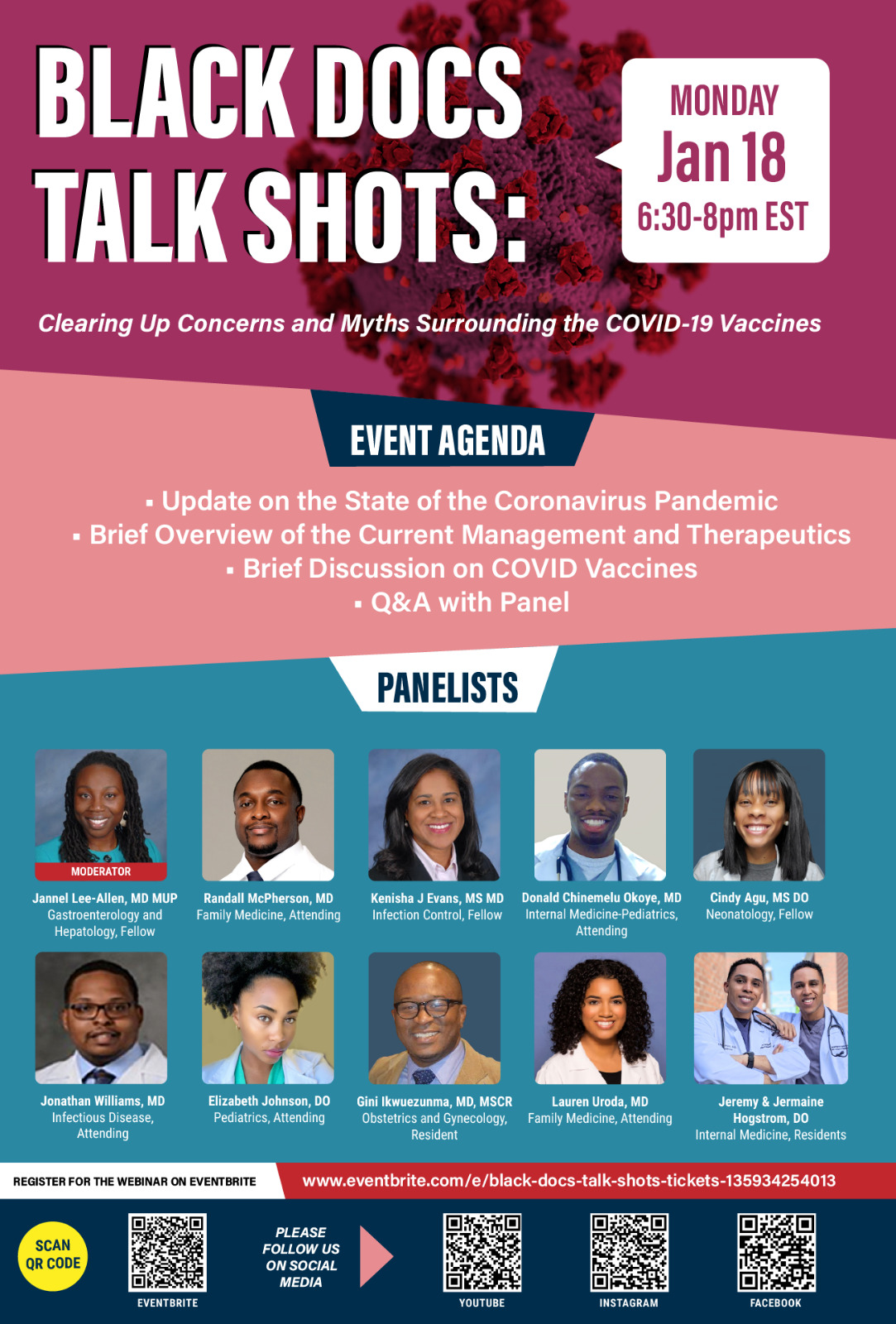 Virtual panel discussion on COVID-19 vaccine breakthroughs and therapeutics.